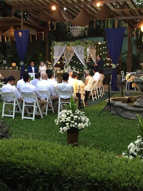 Casa Español Garden Wedding .